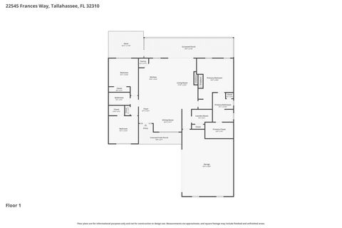 Tiny photo for 22545 FRANCES Way, Tallahassee, FL 32310 (MLS # 399046)