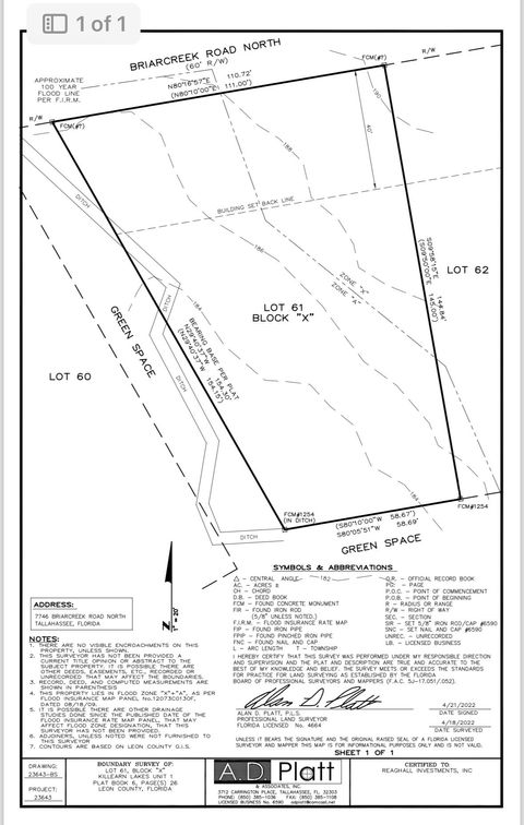 Tiny photo for 7746 N Briarcreek Road, Tallahassee, FL 32312 (MLS # 395172)