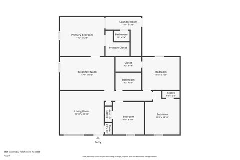 Tiny photo for 2829 Stokley Lane, Tallahassee, FL 32303 (MLS # 402770)