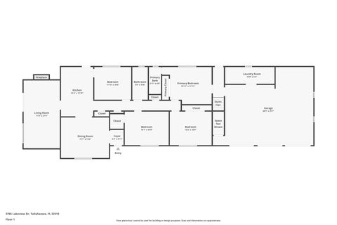 Tiny photo for 3765 Lakeview Drive, Tallahassee, FL 32310 (MLS # 397890)