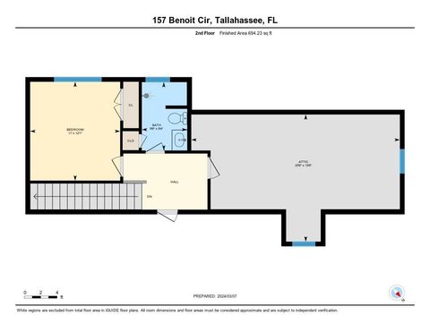 Tiny photo for 4316 Rampart Drive, Tallahassee, FL 32317 (MLS # 386769)