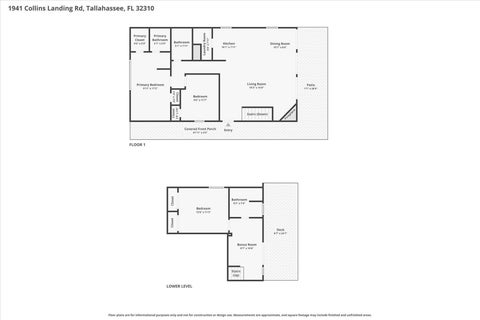 Tiny photo for 1941 COLLINS LANDING Road, Tallahassee, FL 32310 (MLS # 399730)