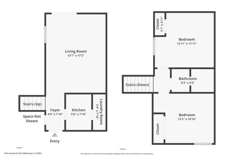 Tiny photo for 1914 Larette Drive #A, Tallahassee, FL 32301 (MLS # 392784)