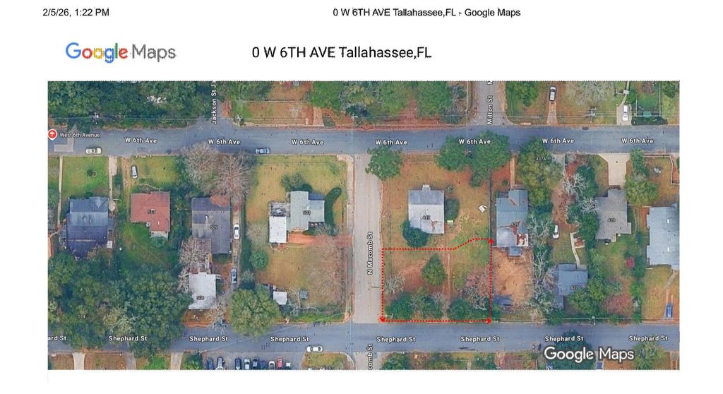 Photo of 0 W 6Th Avenue, Tallahassee, FL 32303 (MLS # 395837)
