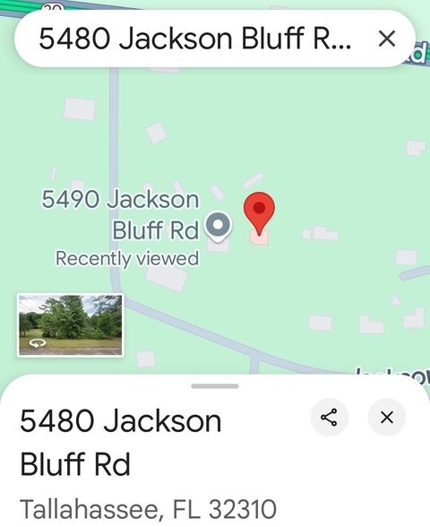 Tiny photo for 5490 & 5480 Jackson Bluff Road, Tallahassee, FL 32310 (MLS # 386687)