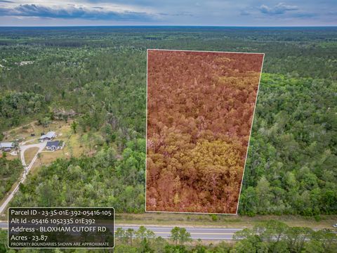 Photo of Lot 5 Bloxham Cutoff Road, Crawfordville, FL 32327 (MLS # 399462)