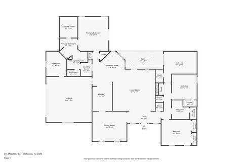 Tiny photo for 315 Milestone Drive, Tallahassee, FL 32312 (MLS # 392208)