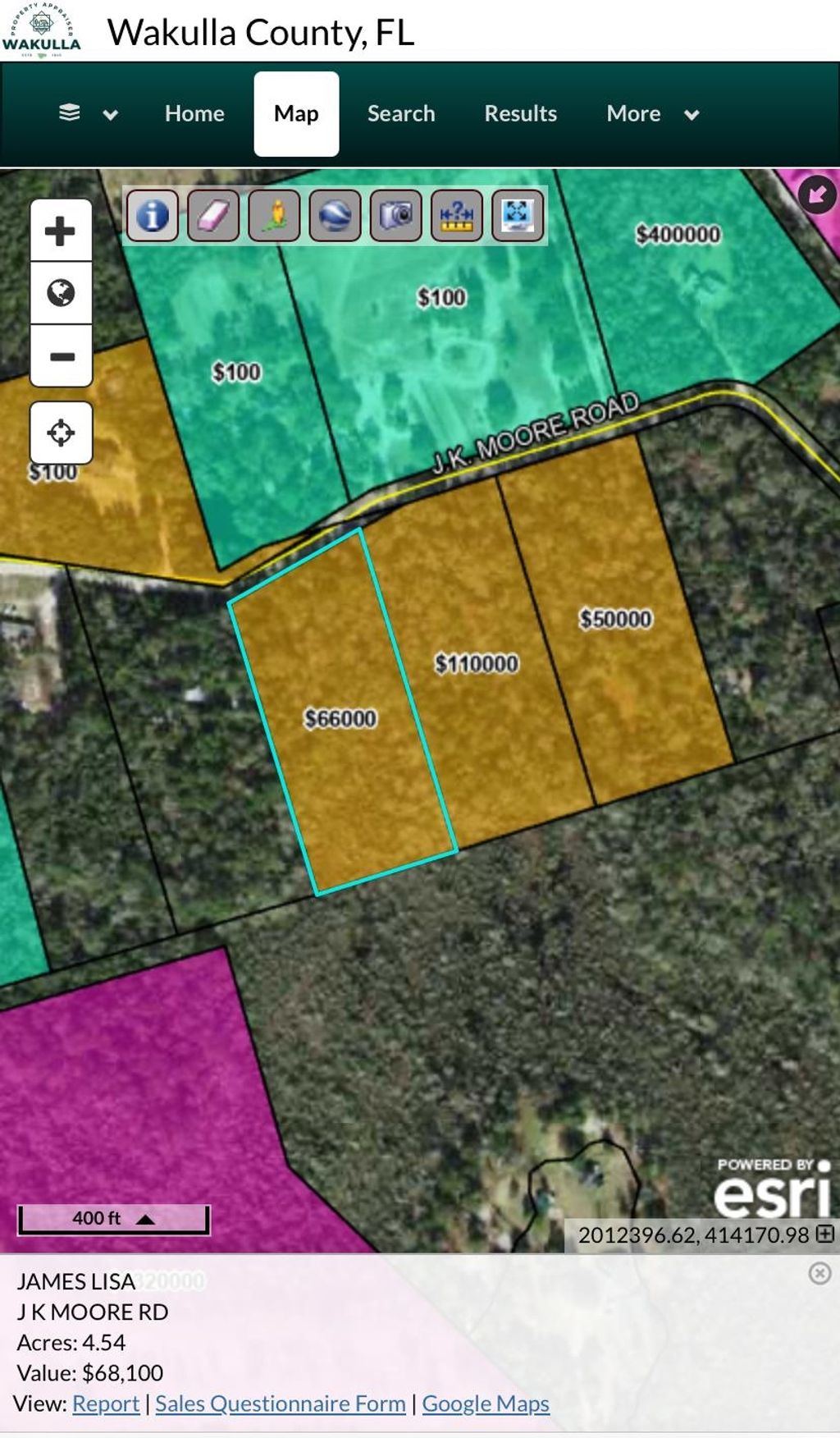 Photo of xxx J K Moore Road, Crawfordville, FL 32327 (MLS # 384998)