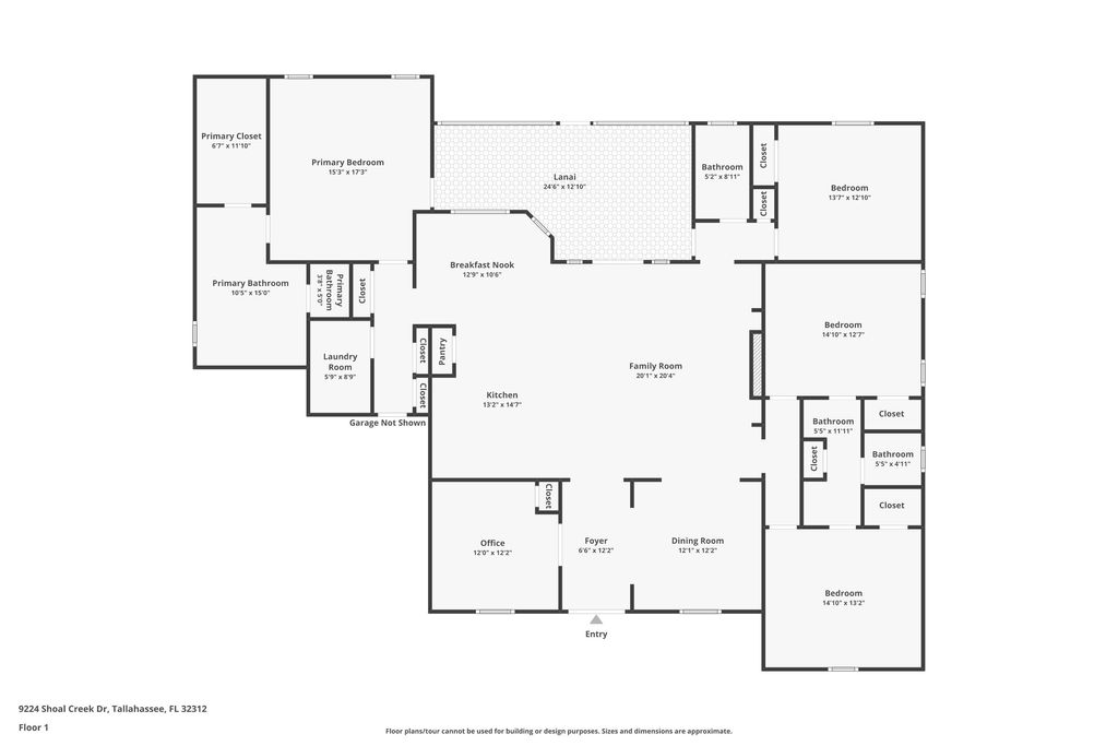 Photo of 9224 SHOAL CREEK Drive, Tallahassee, FL 32312 (MLS # 395229)