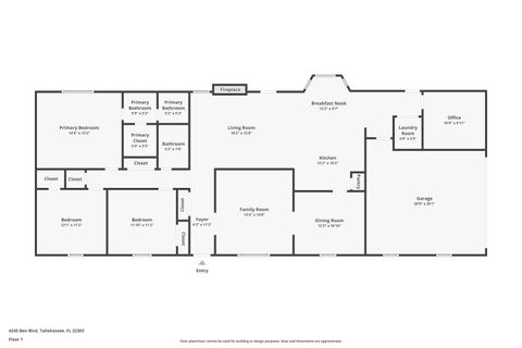 Tiny photo for 4245 Ben Boulevard, Tallahassee, FL 32303 (MLS # 391223)