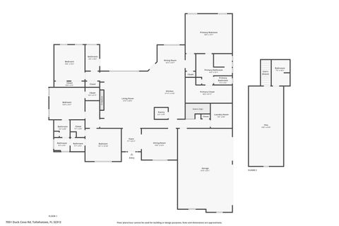 Tiny photo for 7051 Duck Cove Road, Tallahassee, FL 32312 (MLS # 399847)