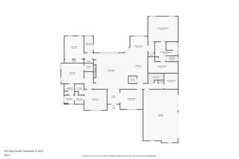 Tiny photo for 7051 Duck Cove Road, Tallahassee, FL 32312 (MLS # 399847)