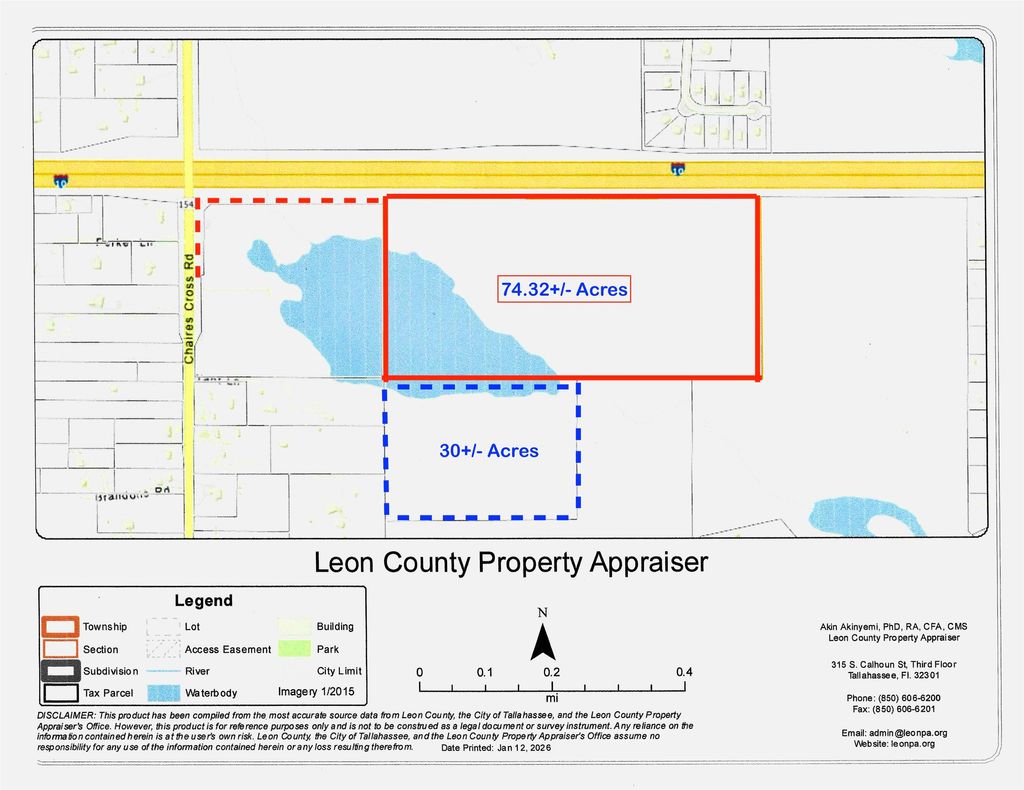 Photo of 0 Chaires Cross Road, Tallahassee, FL 32317 (MLS # 394855)