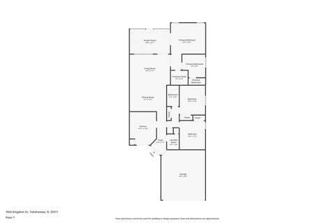 Tiny photo for 1043 Kingdom Drive, Tallahassee, FL 32311 (MLS # 397820)