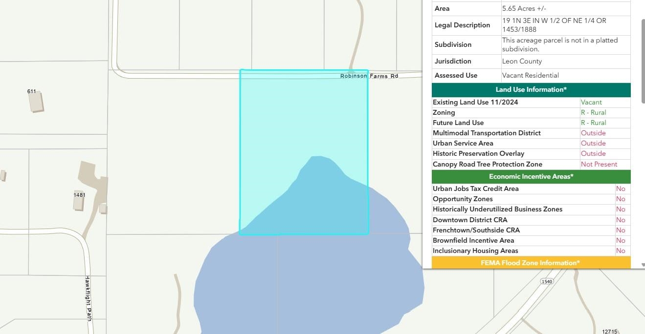 000 ROBINSON FARMS Road