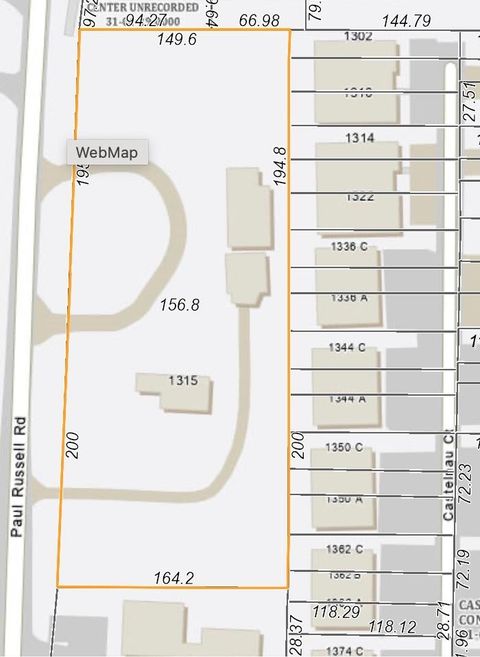 Tiny photo for 1315 Paul Russell Rd Rd, Tallahassee, FL 32301 (MLS # 392421)