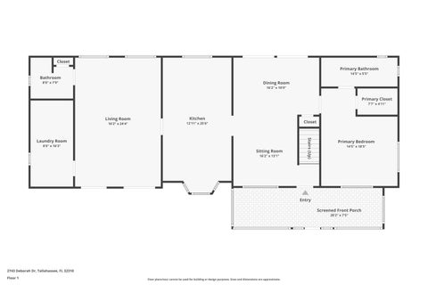 Tiny photo for 2743 Deborah Drive, Tallahassee, FL 32310 (MLS # 402885)
