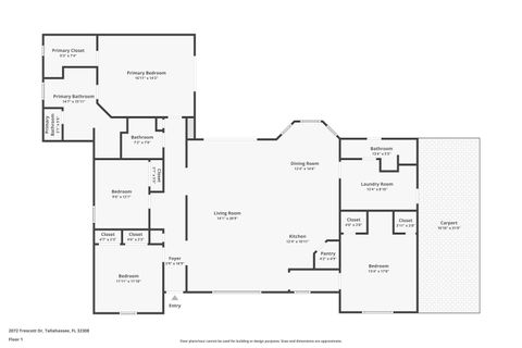 Tiny photo for 2072 Trescott Drive, Tallahassee, FL 32308 (MLS # 392484)