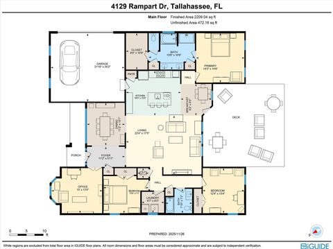 Tiny photo for 4129 Rampart Drive, Tallahassee, FL 32317 (MLS # 395822)
