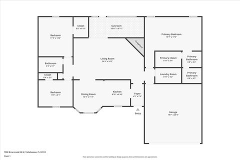 Tiny photo for 7908 BRIARCREEK Road, Tallahassee, FL 32312 (MLS # 393396)