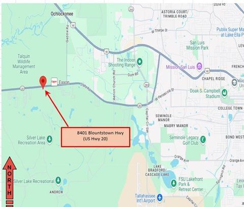 Tiny photo for 8401 Blountstown Highway, Tallahassee, FL 32310 (MLS # 387855)