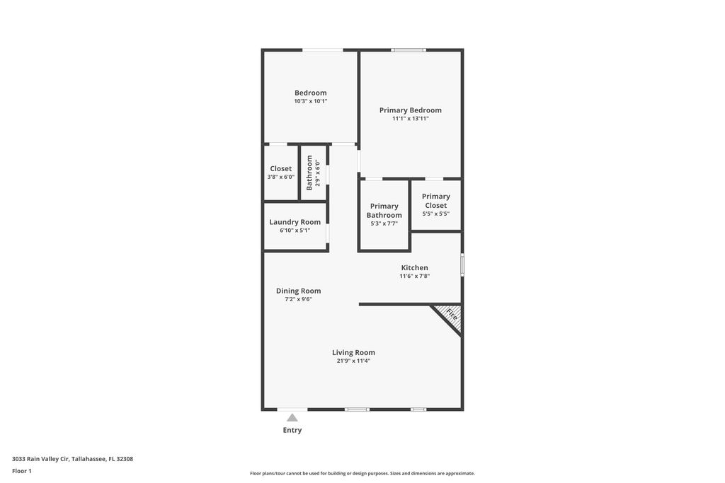 Photo of 3033 RAIN VALLEY Circle, Tallahassee, FL 32308 (MLS # 397787)