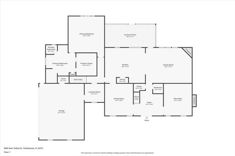 Tiny photo for 9585 DEER VALLEY Drive, Tallahassee, FL 32312 (MLS # 389994)