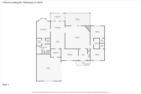 Tiny photo for 1136 Coe Landing Road, Tallahassee, FL 32310 (MLS # 399988)
