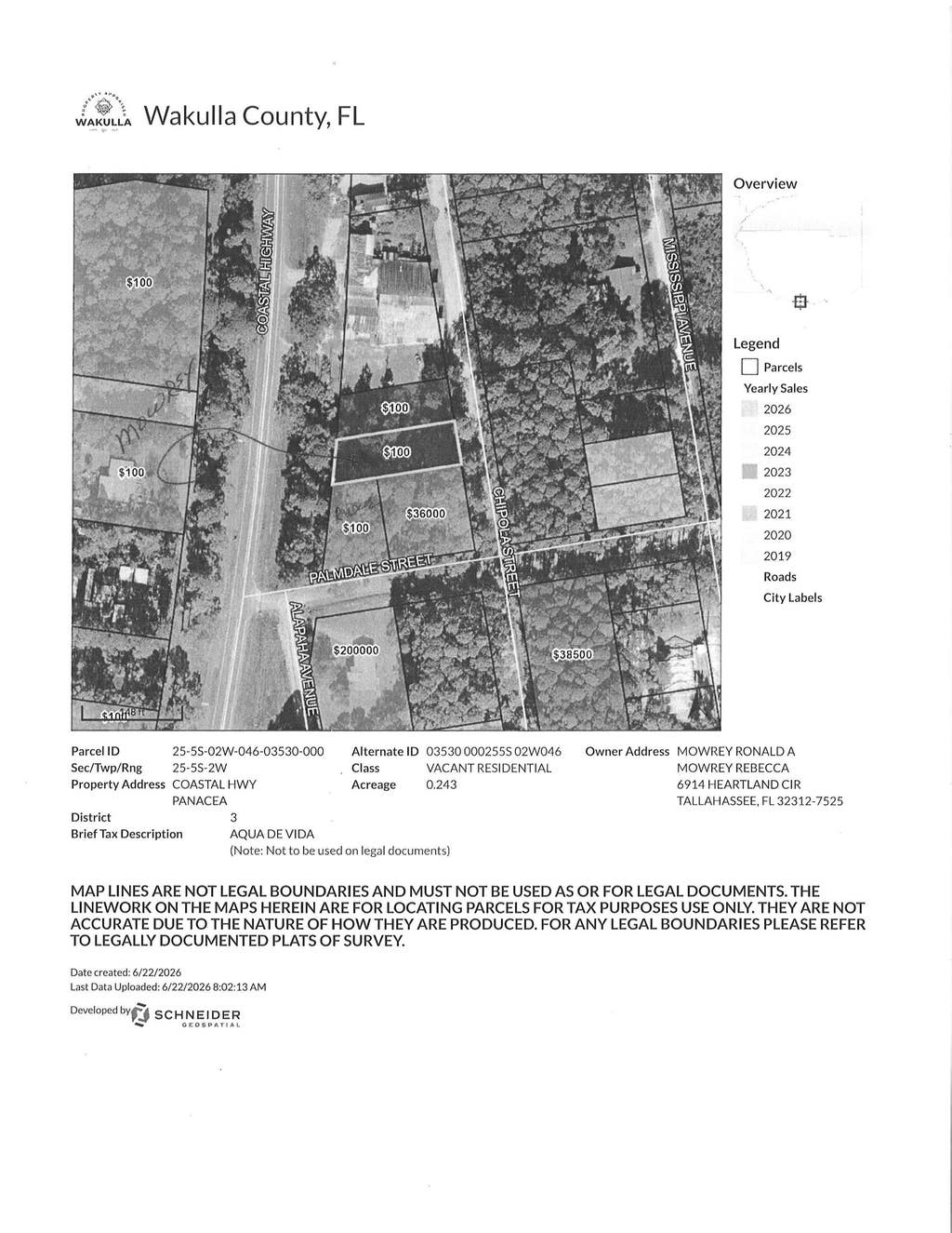 Photo of xxx Coastal, Panacea, FL 32346 (MLS # 401731)