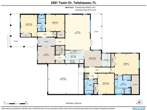Tiny photo for 2501 Twain Drive, Tallahassee, FL 32311 (MLS # 396595)
