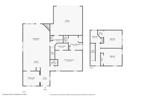 Tiny photo for 139 GOOSE CREEK Trail, Tallahassee, FL 32317 (MLS # 396800)