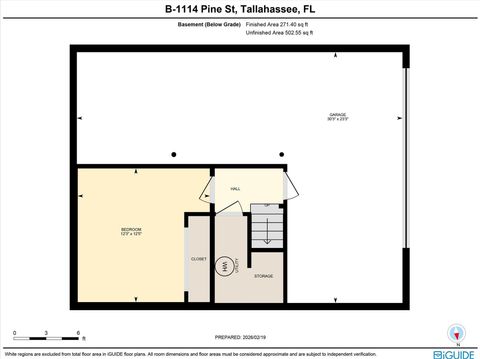 Tiny photo for 1114 PINE Street #B, Tallahassee, FL 32303 (MLS # 396364)