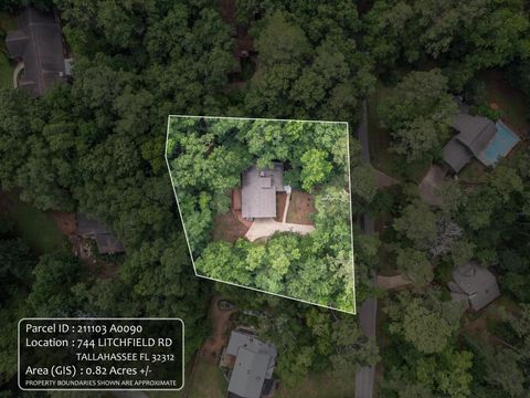 Tiny photo for 744 Litchfield Road, Tallahassee, FL 32312 (MLS # 394135)