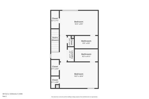 Tiny photo for 449 Teal Lane, Tallahassee, FL 32308 (MLS # 402153)