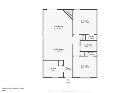 Tiny photo for 3983 BREEZEE Court, Tallahassee, FL 32303 (MLS # 401093)