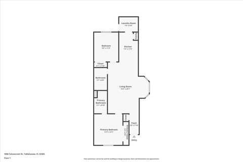 Tiny photo for 1806 Falconcrest Street, Tallahassee, FL 32303 (MLS # 393211)