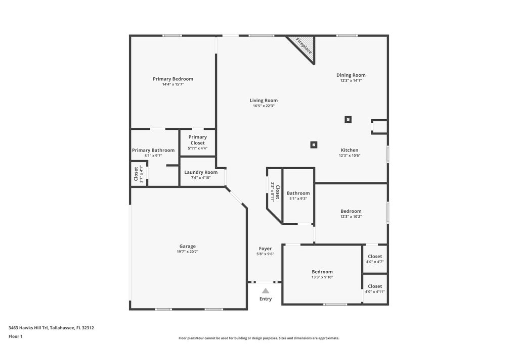 Photo of 3463 Hawks Hill Trail, Tallahassee, FL 32312 (MLS # 396186)