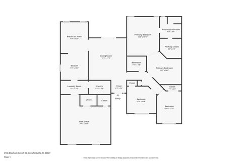 Tiny photo for 2106 BLOXHAM CUTOFF Road, Crawfordville, FL 32327 (MLS # 394425)