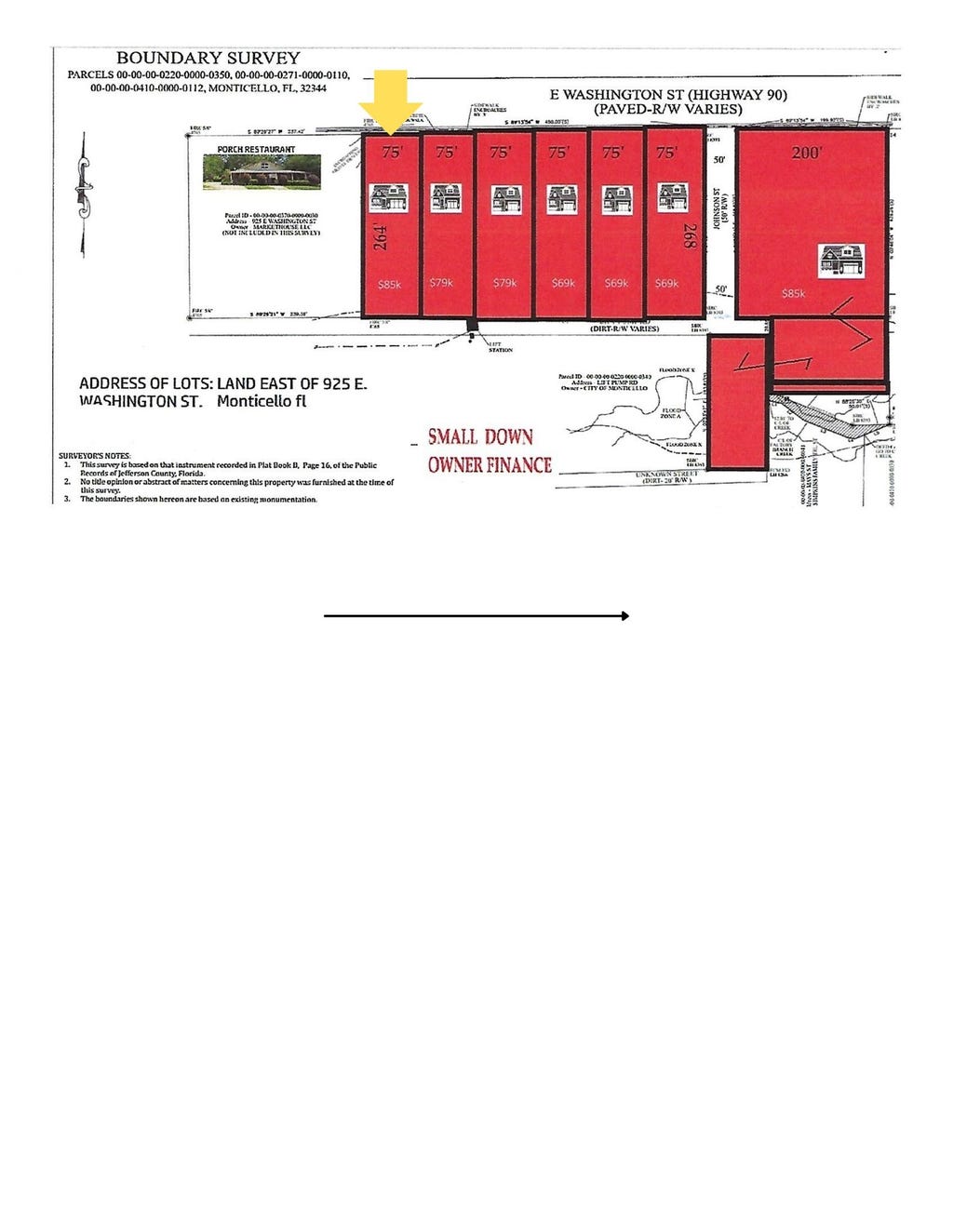 Photo of Lot 11 E Washington Street, Monticello, FL 32344 (MLS # 402387)