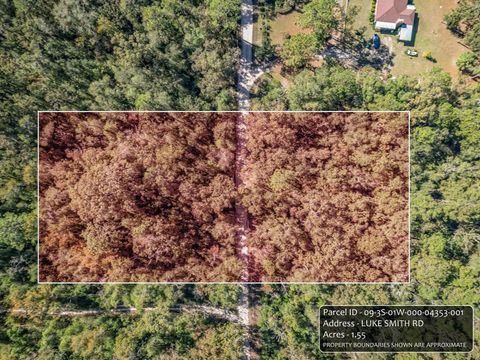 xxx Luke Smith Road Crawfordville FL 32327