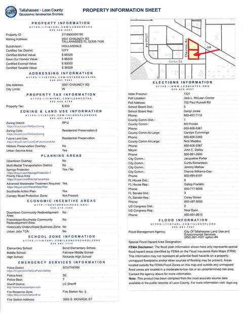 Tiny photo for XXX CHAUNCY Road, Tallahassee, FL 32305 (MLS # 395332)