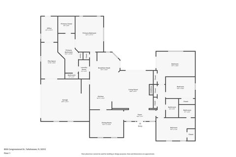 Tiny photo for 8555 Congressional Drive, Tallahassee, FL 32312 (MLS # 393428)