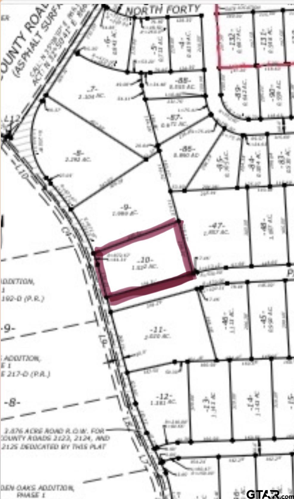 Lot 10 CR 2123