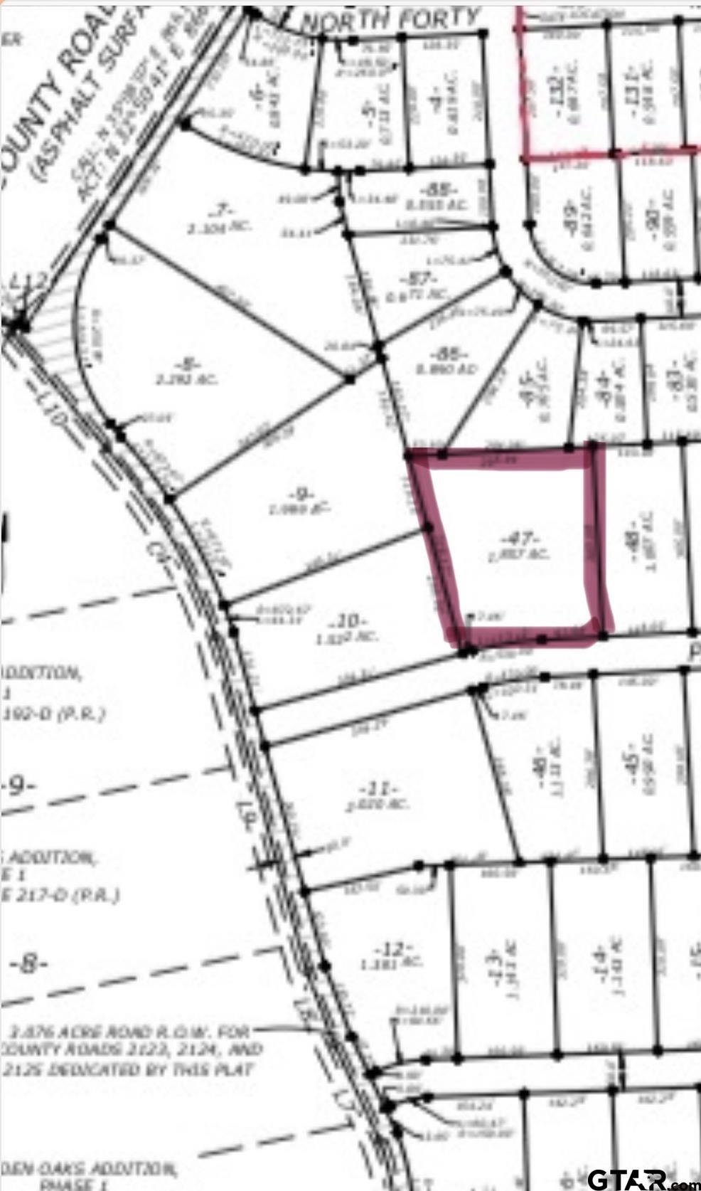 Lot 47 CR 2123