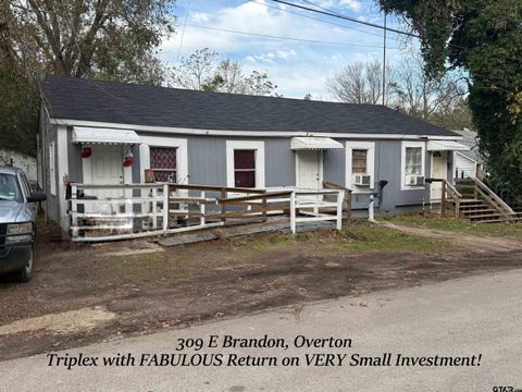 309 E Brandon St. Overton TX 75684