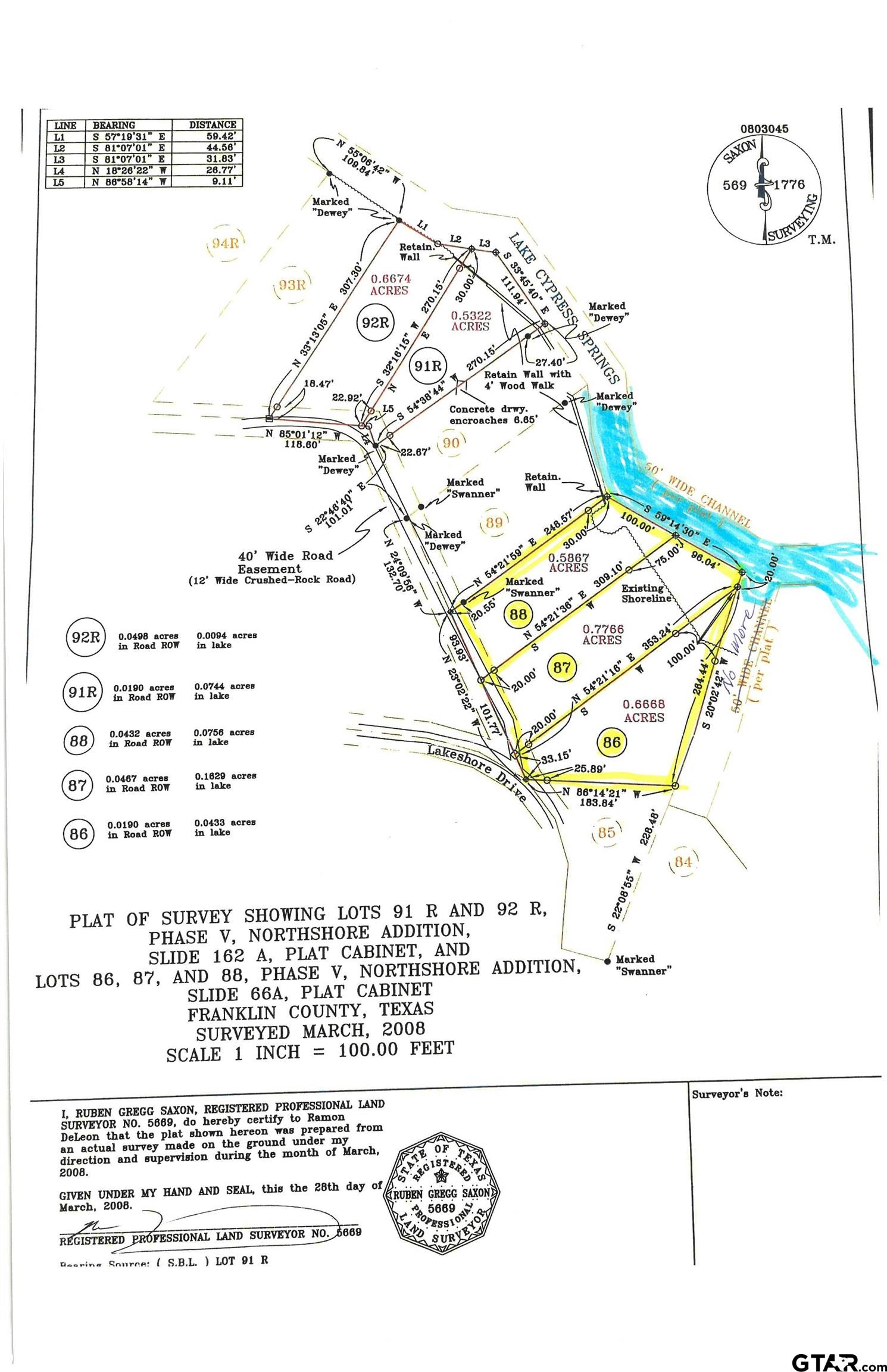 Lots 86,87&88 Lakeshore Drive