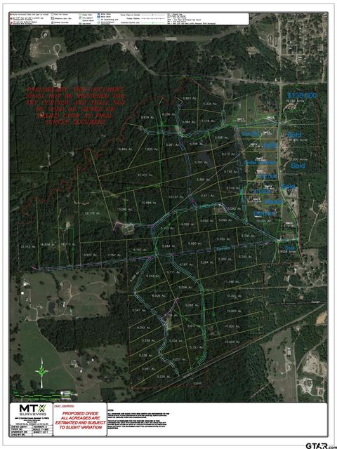 405 acres off Watson Rd Kilgore TX 75662