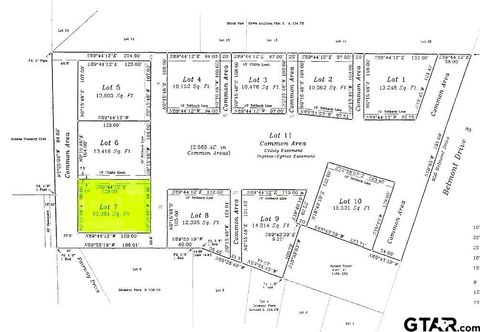 Lot 7 Belmont Dr. Athens TX 75751