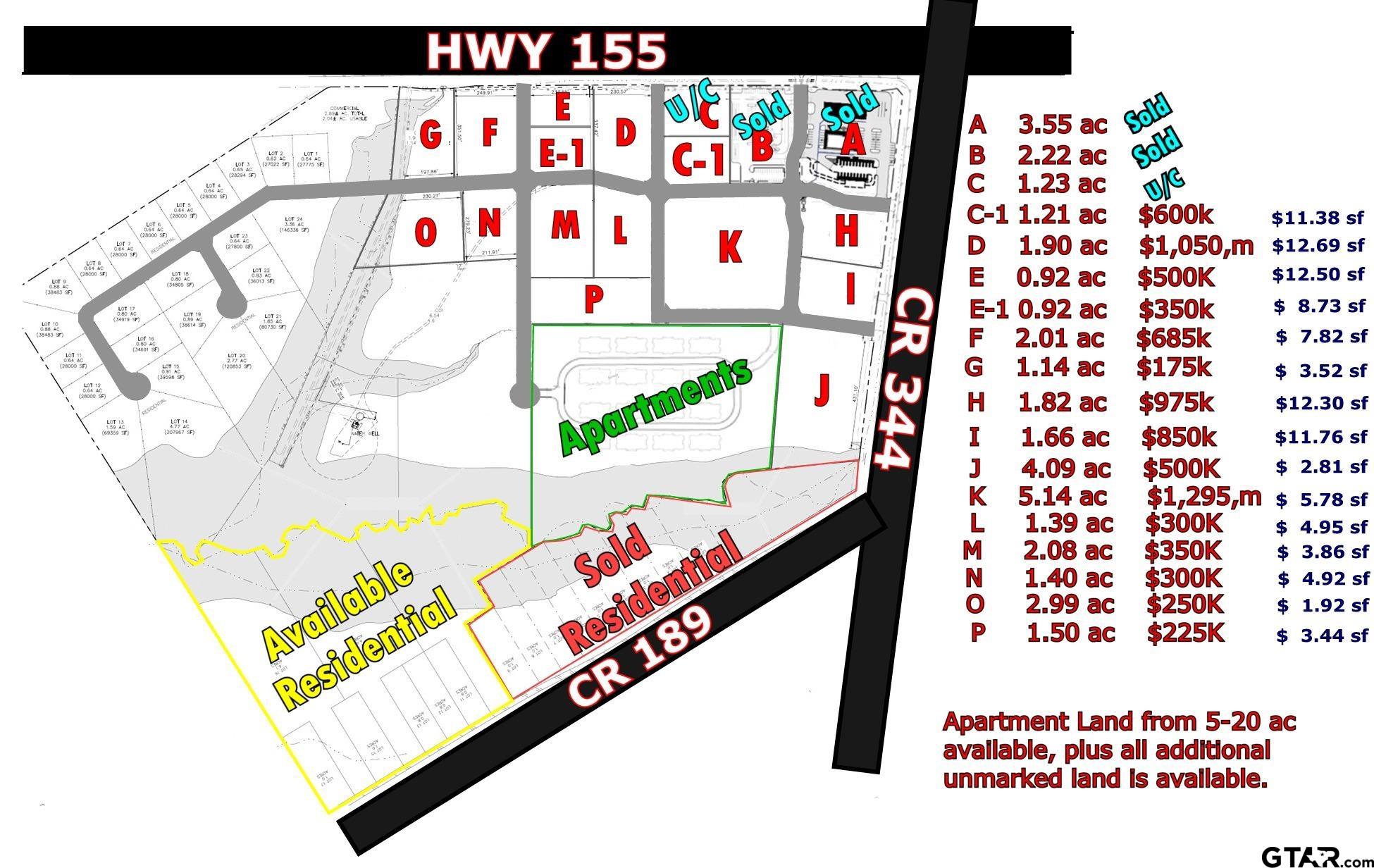 20175 S HWY 155 LOT H