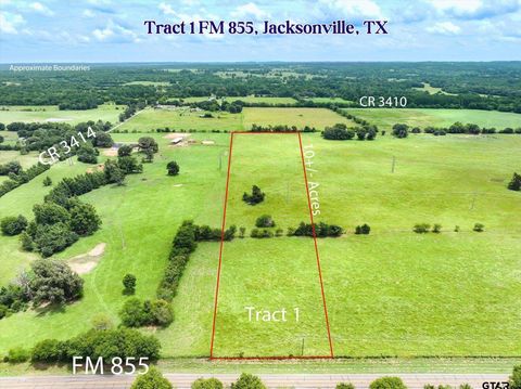 Tract 1 FM 855 Jacksonville TX 75766